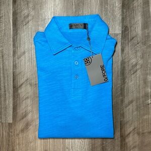 G/Fore Clubhouse Slub Slim Fit Polo - Large